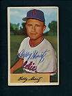 1954 Bowman SIGNED Autographed # 19 Bobby Shantz As