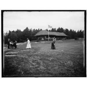  On the links,Hotel Champlain,Bluff Point,N.Y.: Home 