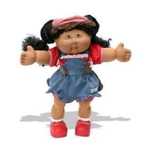  Cabbage Patch Corn Silk Kids: Girl in Red Outfit Ethnic 