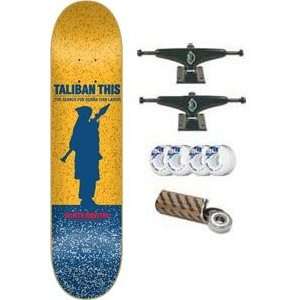  Skate Mental Taliban This Complete Skateboard   8.12 w 