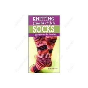   Patchwork Place Knitting Brioche Stitch Socks Book 