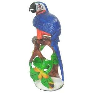  Large Macaw in Tree Tagua Carving: Home & Kitchen