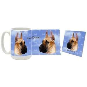  Great Dane Mug & Coaster Gift Box Combo   Dog/Puppy/Canine 