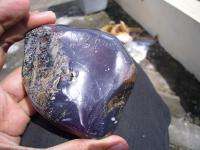 Purple Blue Amber West Kalimantan, Borneo Island Indonesia  