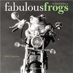  Fabulous Frogs by David McEnery 2009 Mini Wall Calendar 
