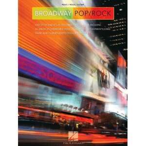  Broadway Pop/Rock   Piano/Vocal/Guitar Songbook: Musical 