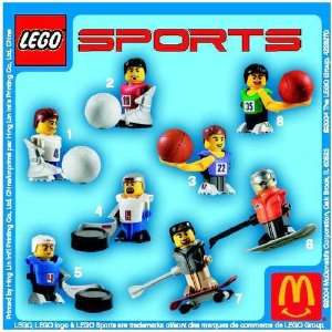   : McDonalds Happy Meal Toy Lego Sports #6 Snowboarding: Toys & Games