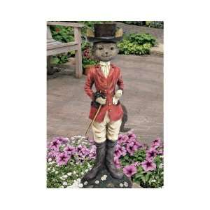   Red Foxy Equestrian Hunt Home Garden Statue Sculpture: Everything Else