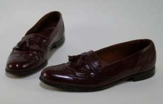 Bostonian Cordovan Keltie Wingtp Tassel Loafer Shoe 11M  