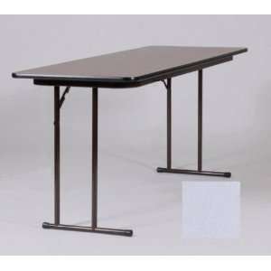   Pressure   Tables Off Set Leg Seminar Table  Dove Gray