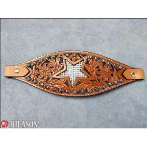  American Leather Bronc Noseband Cowboy Halter