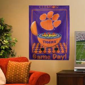  Clemson University Tigers   Game Day   Decorative Flag 