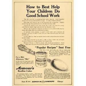   Soup Broth Stock Nourishment   Original Print Ad