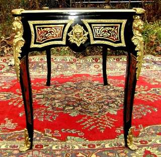 Grandiose Royal Louis XV style Boulle desk  