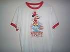 Vintage 1980s MICKEY MOUSE Ringer T Shirt Walt Disney W