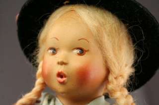 Vintage Toy Lot 2 Baitz Dolls Austria Boy & Girl Tags  