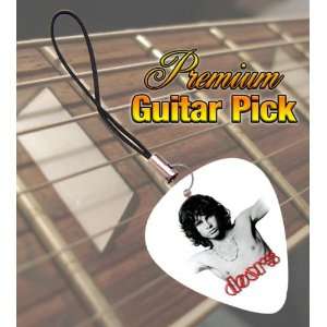   Jim Morrison Premium Guitar Pick Phone Charm: Musical Instruments
