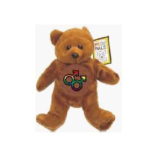  Rainbow Double Male Symbol Plush Bear: Toys & Games