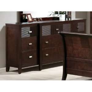  HD1167DR Hidalgo 64 Wood Dresser in Espresso: Home 