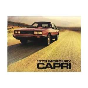    1979 MERCURY CAPRI Sales Brochure Literature Book: Automotive