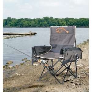  Folding Fishing Chair Gray