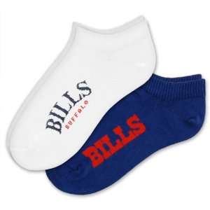  Buffalo Bills Womens No Show Socks (2 pack) Sports 