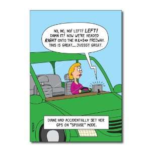   GPS Spouse Mode Humor Greeting Scott Metzger: Health & Personal Care