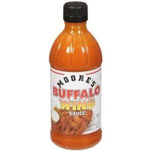 Moores Sauce, Buffalo Wing, 16 Ounce Grocery & Gourmet Food
