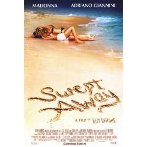 Swept Away Movie Poster Double Sided Original 27x40
