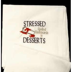  Dish towel/tea table cloth   Stressed/Desserts