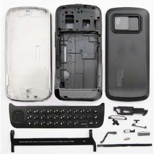  New Black Full Housing Faceplate Cover Case For Nokia N97 Black 