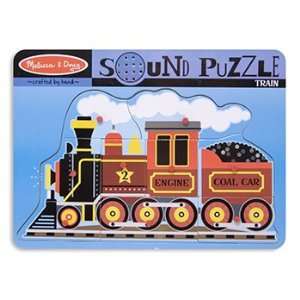  6 Pack MELISSA & DOUG TRAIN SOUND PUZZLE: Everything Else