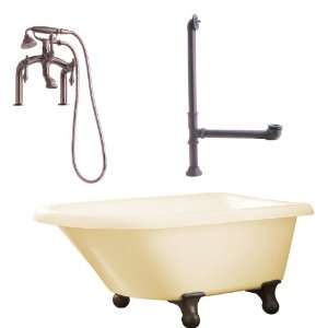    ORB B Brighton Deck Mounted Faucet Package Soaking: Home Improvement
