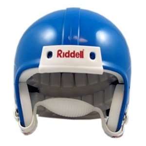  Riddell Blank Mini Football Helmet Shell   Royal Blue 