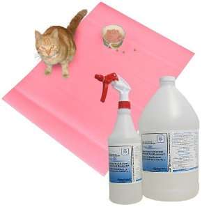  Pink Pet Pad & Disinfectant Spray: Pet Supplies