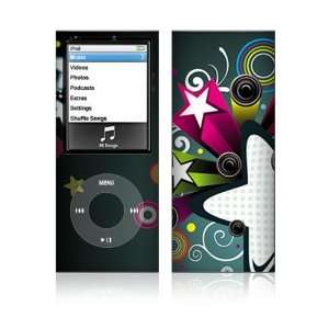  Apple iPod Nano 4G Decal Skin   Retro Stars Everything 