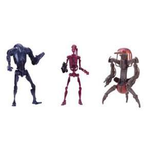  Star Wars Clone Wars Droid Army Set of 3 Toys & Games