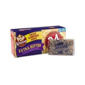 OFX105112 Office Snax® FOOD,EXTRA BUTTER POPCORN
