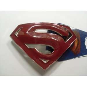Officially Licensed Dc Comic Superman Returns Shield Burgandy Color 