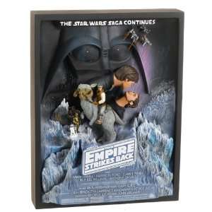 Empire Strikes Back Sculpted Movie Poster Toys & Games