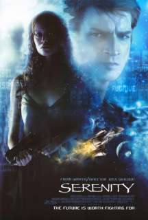 Serenity 27 x 40 Movie Poster, Summer Glau , A  