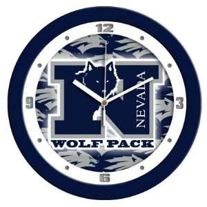  Nevada Wolf Pack Suntime Dimension NCAA Wall Clock: Sports 