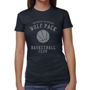  Nevada Wolf Pack Ladies Club Juniors Tri Blend T Shirt 