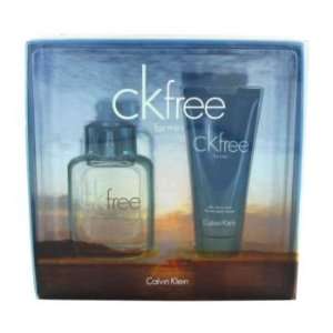 CK Free by Calvin Klein Gift Set    1.7 oz Eau De Toilette Spray + 3.4 