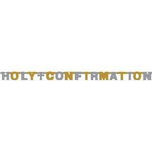  Holy Confirmation Foil Jointed Banners: Health & Personal 