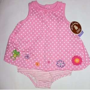 Carters Girls Onesie Dress  12 Months: Baby