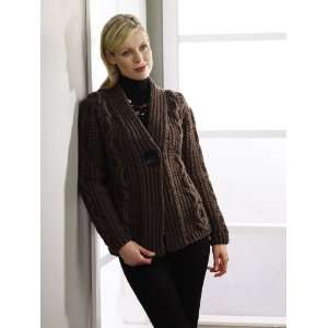  Cabled Coat Pattern: Arts, Crafts & Sewing