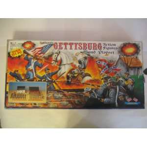  Authentic Gettysburg Action Figures and Playset: Toys 