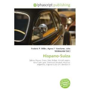  Hispano Suiza (9786133606715) Books