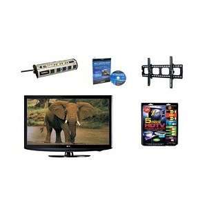  LG 42LH20 HDTV + Hook up Kit + Power Protection + Calibration 